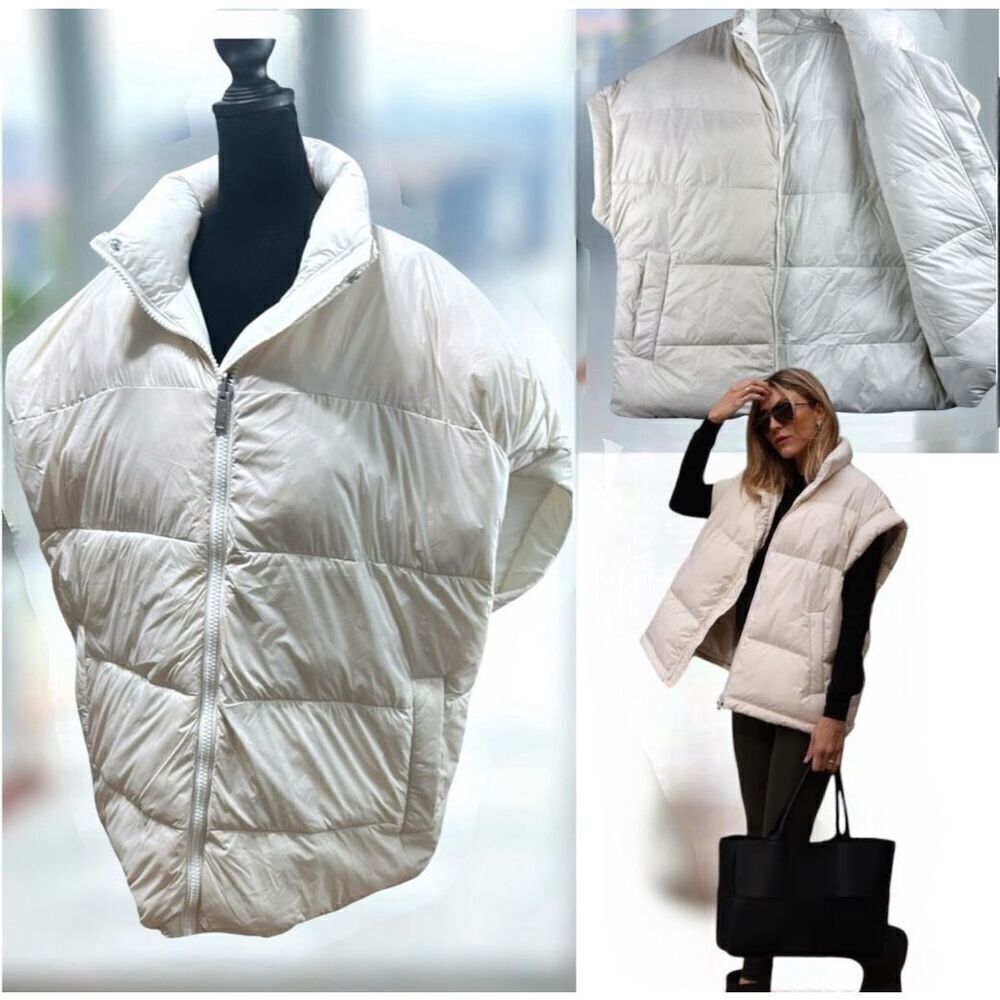 🔥 UGG Reversible Winter Snow Insulated Oversized Puffer Vest Size L